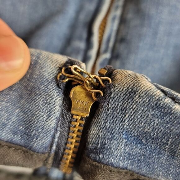 FREE PEOPLE Denim Skirt - Picture 6 of 8